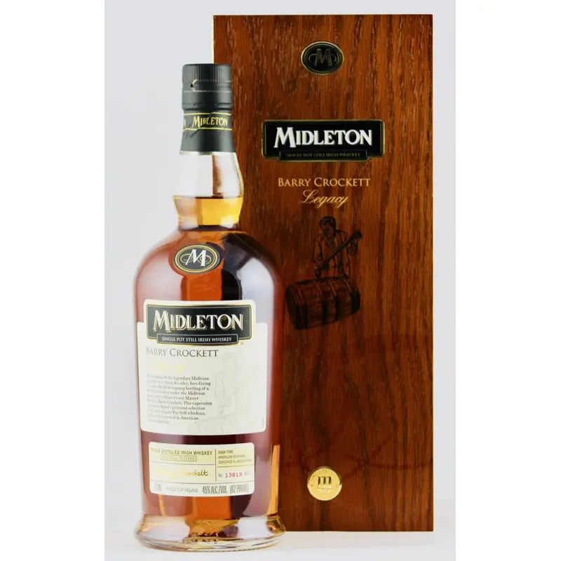 Midleton 'Barry Crocket Legacy' Single Pot Still Irish Whiskey, County Cork, Ireland (750ml)