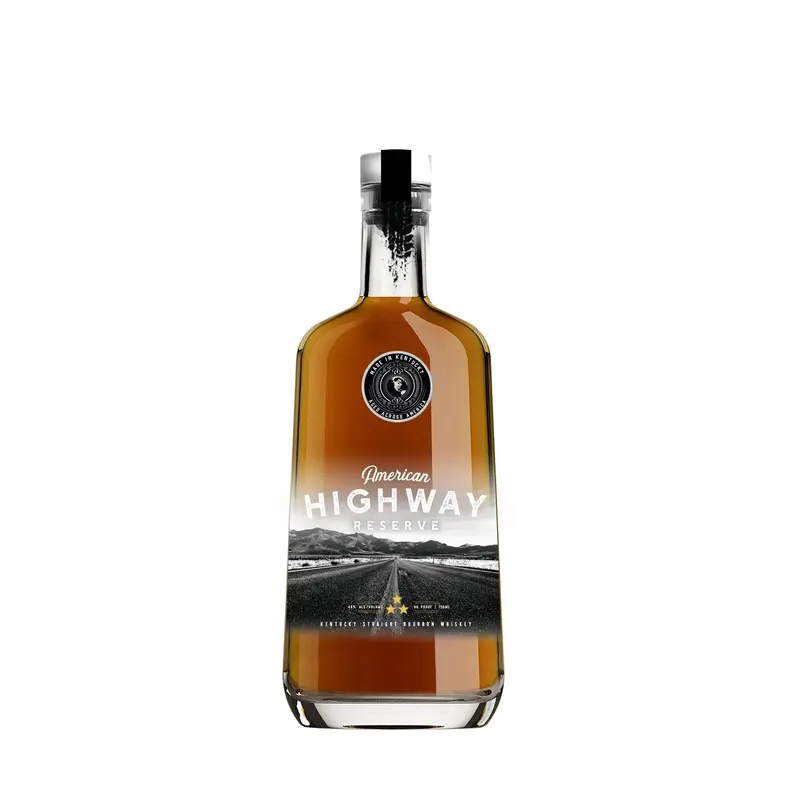 American Highway Reserve Route 1 Straight Bourbon Whiskey By Brad Paisley, Kentucky, USA (750ml)