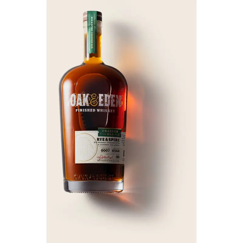 Oak & Eden Charred Oak Rye & Spire Whiskey, Texas, USA (750ml)