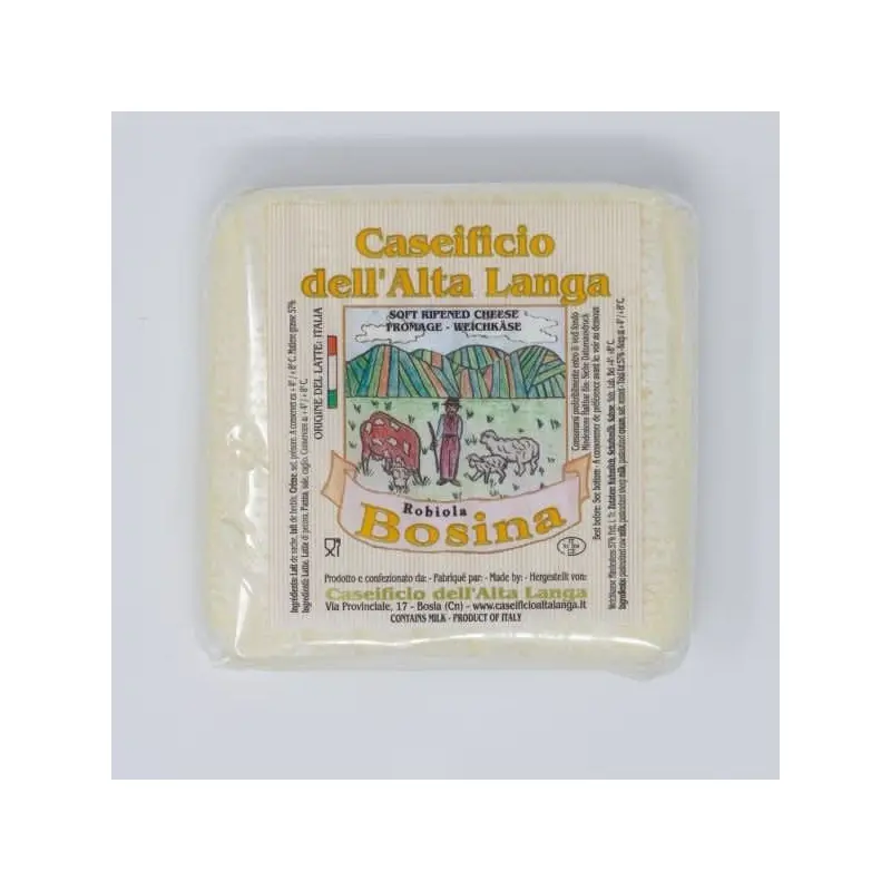 "Robiola Bosina", Caseificio dell'Alta Langa, Cow & Sheep Milk, Piedmont, Italy -  8oz /Each