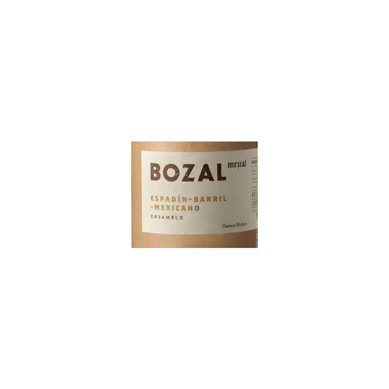 Bozal Espadin-Barril-Mexicano Ensamble Mezcal, Mexico (750ml)