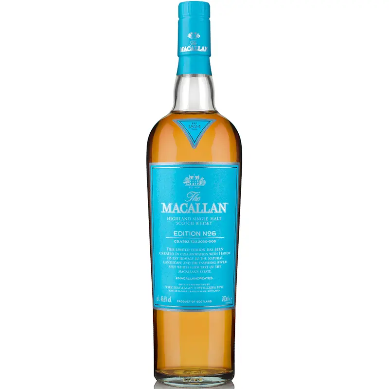 The Macallan Edition No 6 Single Malt Scotch Whisky, Speyside - Highlands, Scotland (750ml)