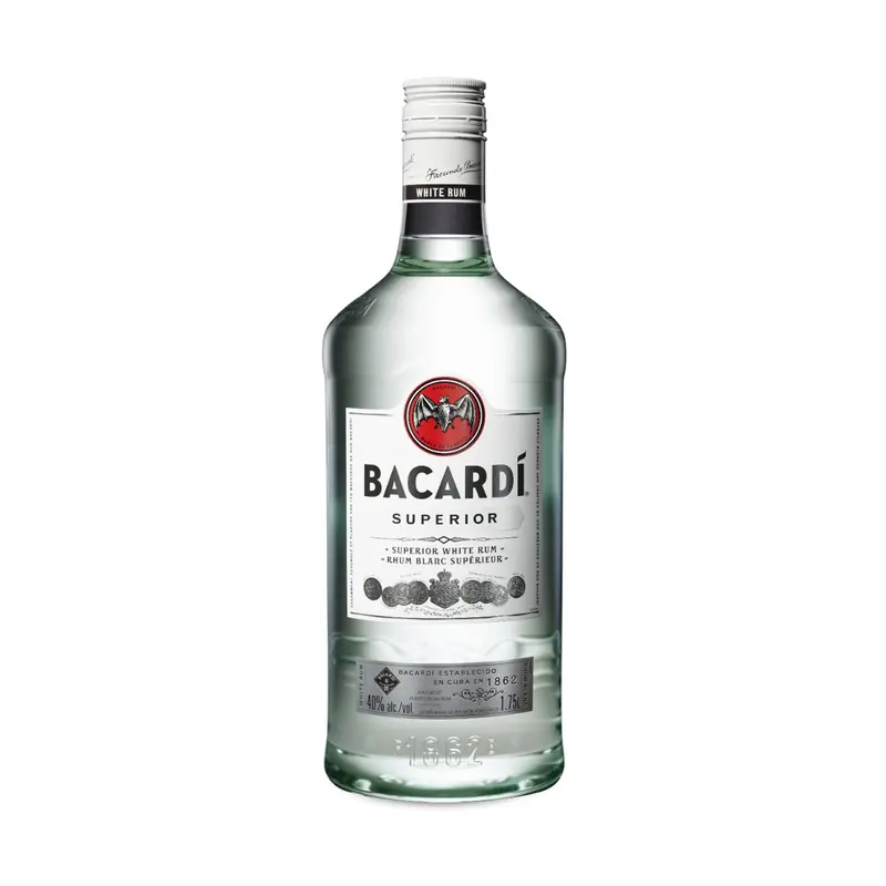 Bacardi White Rum - 1.75 Litre (Plastic Bottle)