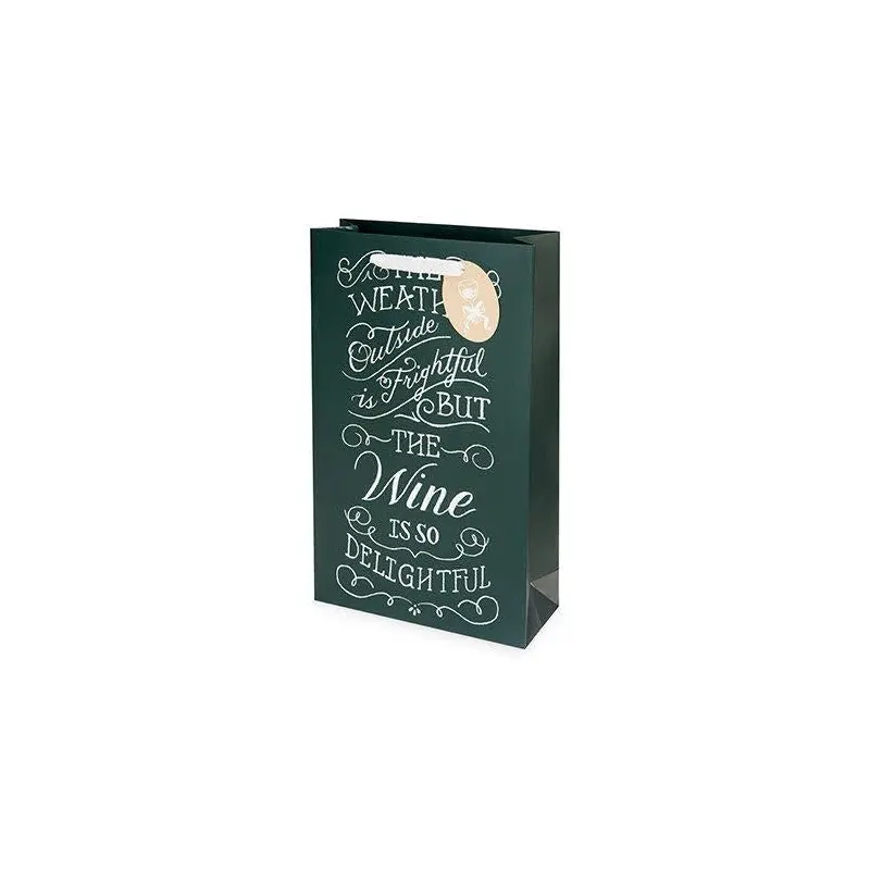 Wine Weather Double Bottle Wine Bag