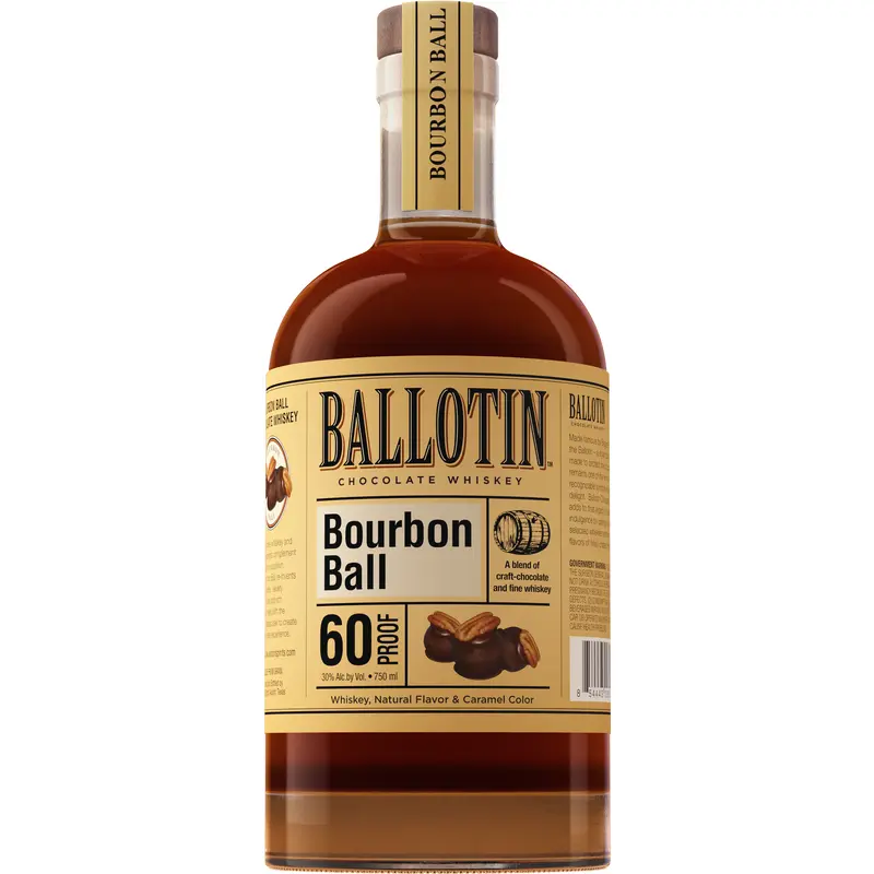 Ballotin Bourbon Ball Chocolate Whiskey Kentucky, USA (750ml)