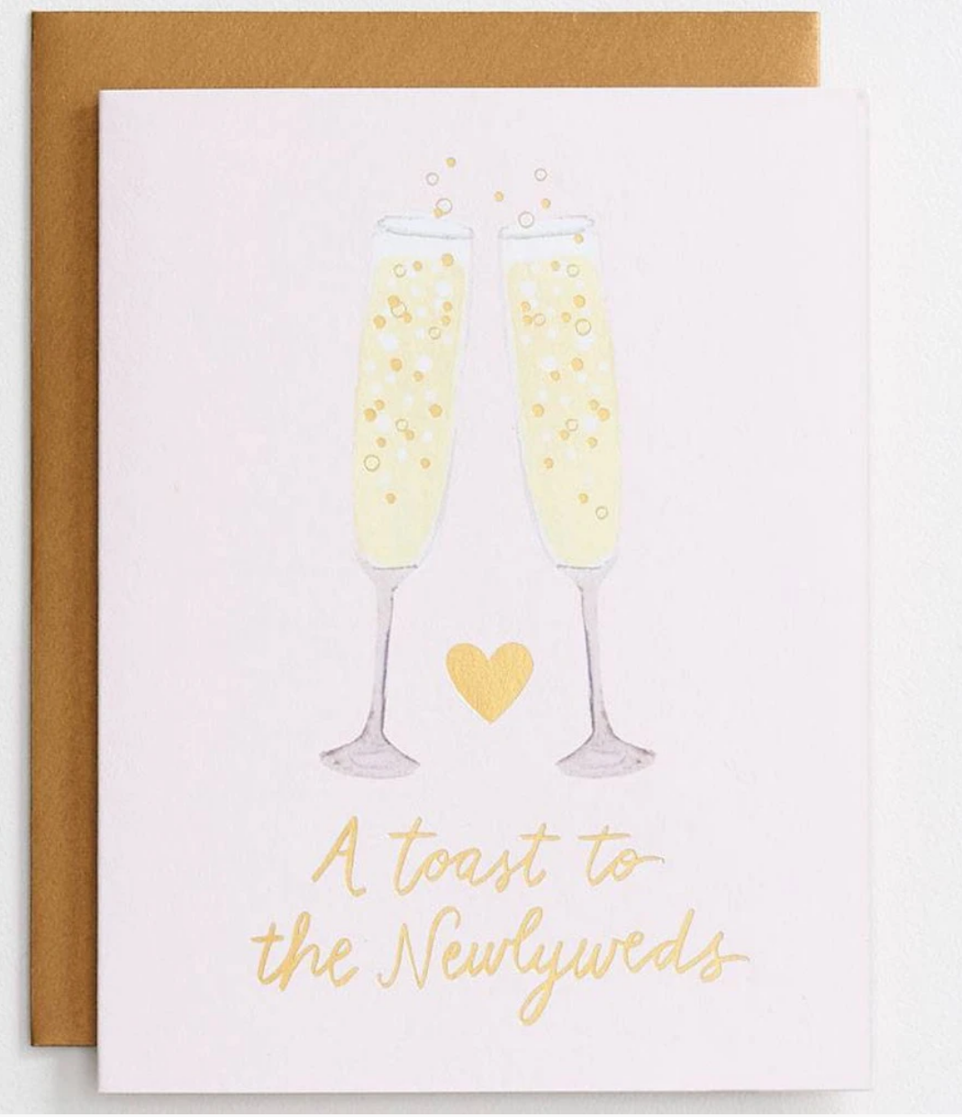 Toast to Newlyweds Foil