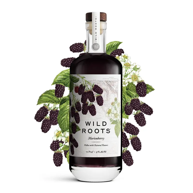 Wild Roots Marionberry Infused Vodka, Oregon, USA (750ml)