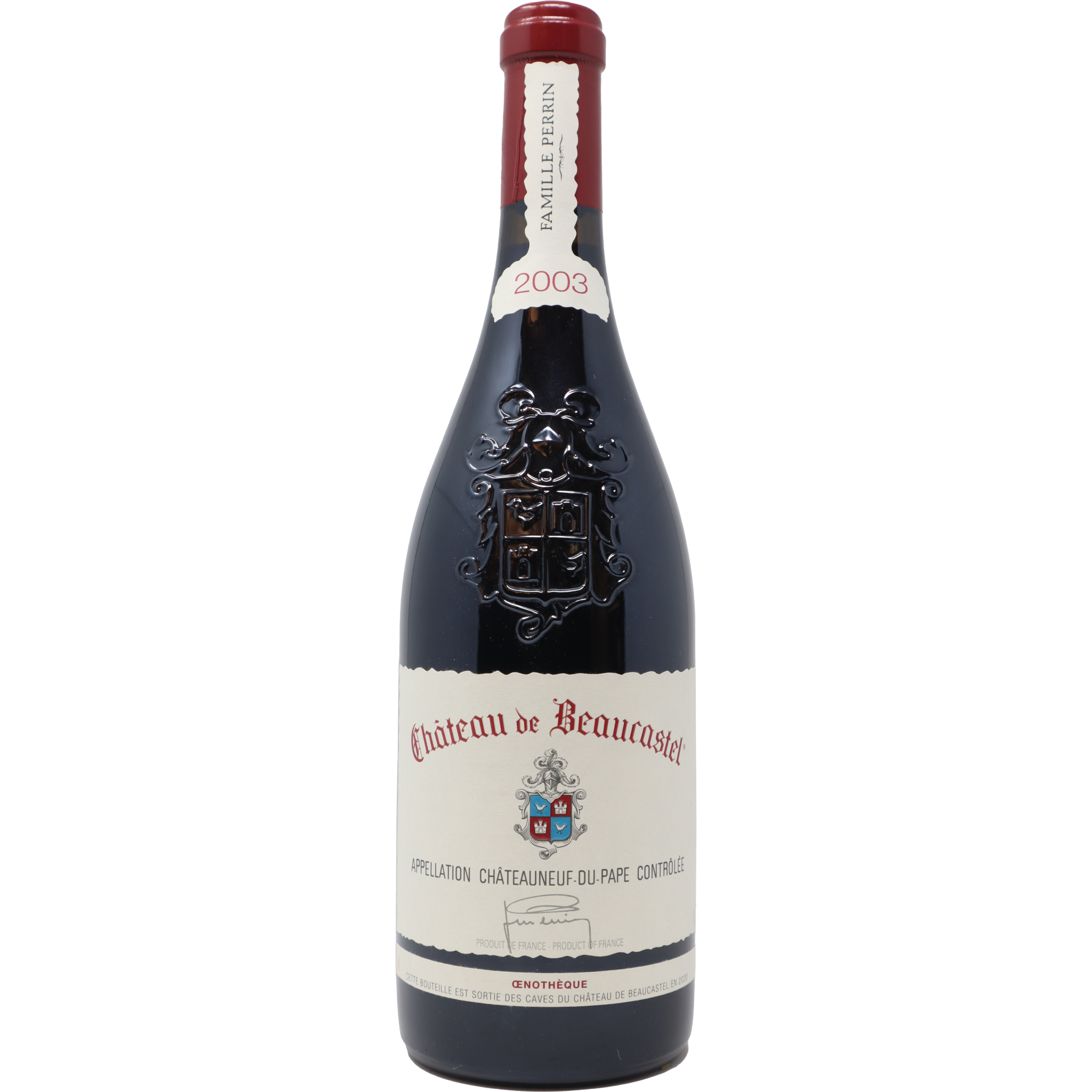 2003 Chateau de Beaucastel Chateauneuf-du-Pape, Rhone Valley, France