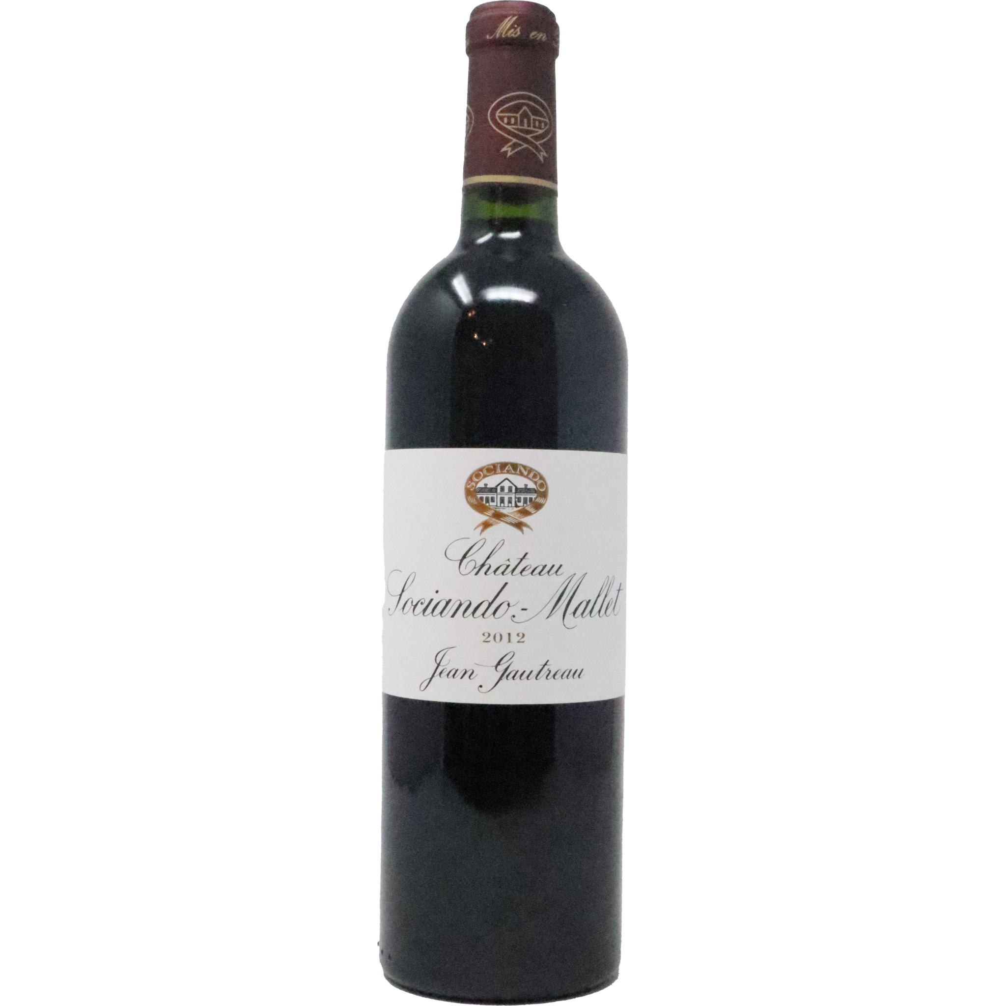 2012 Chateau Sociando-Mallet Haut-Medoc , Bordeaux, France
