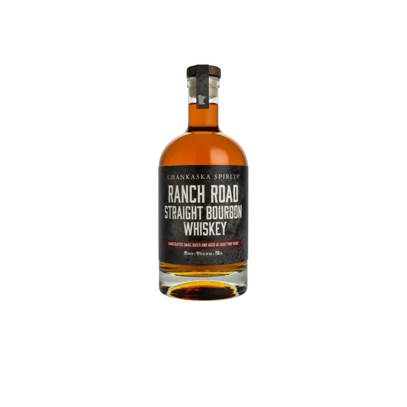 Chankaska Spirits Ranch Road Straight Bourbon Whiskey, Minnesota, USA (750ml)