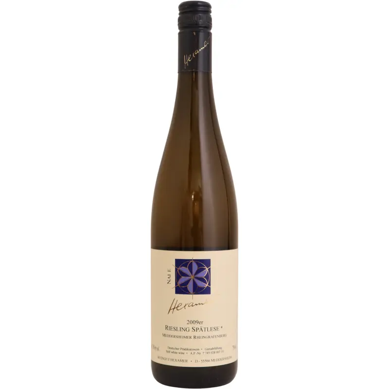 2010 Hexamer Riesling "Meddersheimer Rheingrafenberg" Sptlese, Nahe, Germany