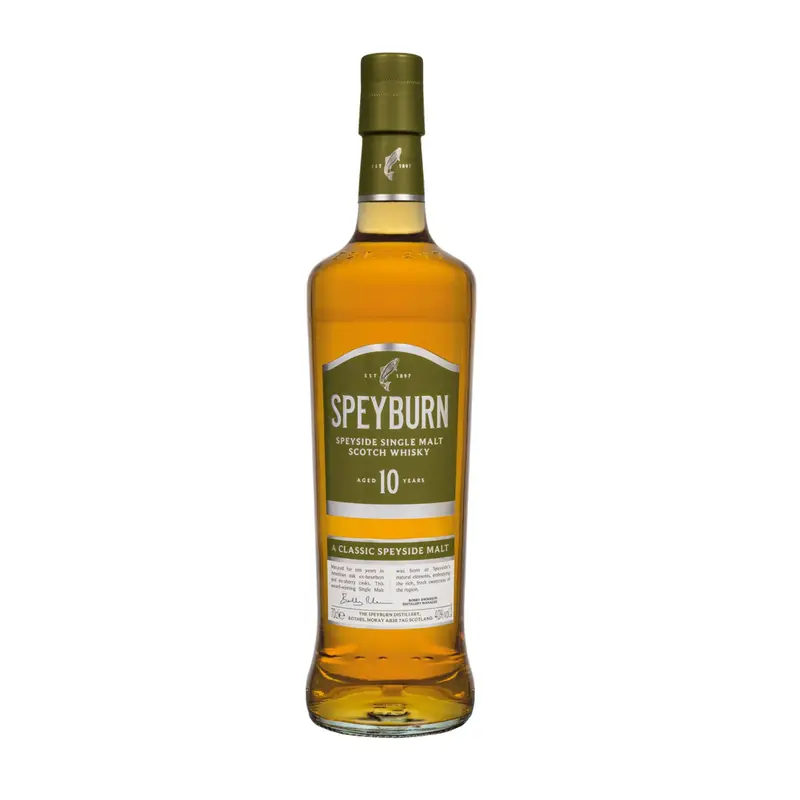 Speyburn 10 Year Old Single Malt Scotch Whisky, Speyside, Scotland (750ml)