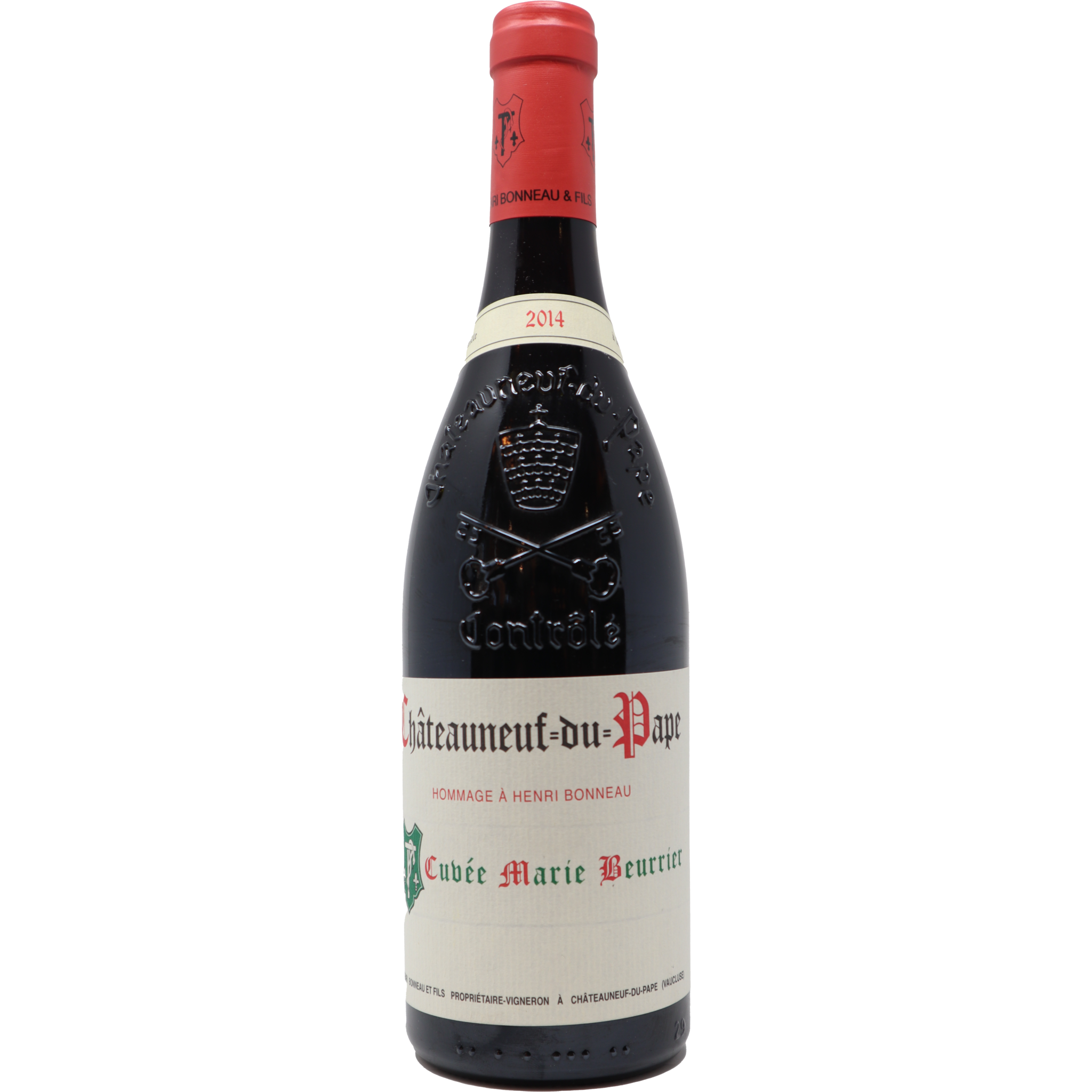 2014 Henri Bonneau & Fils Chteauneuf-du-Pape Cuvee Marie Beurrier, Rhone Valley, France