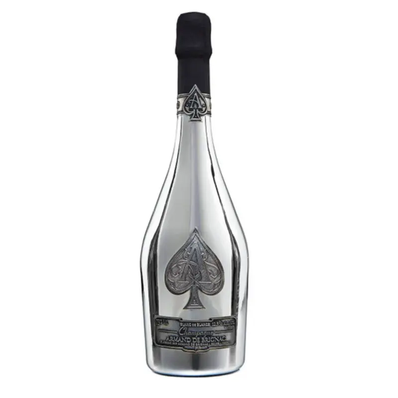 Armand de Brignac Ace of Spades Silver Blanc de Blancs, Champagne, France (750ml)
