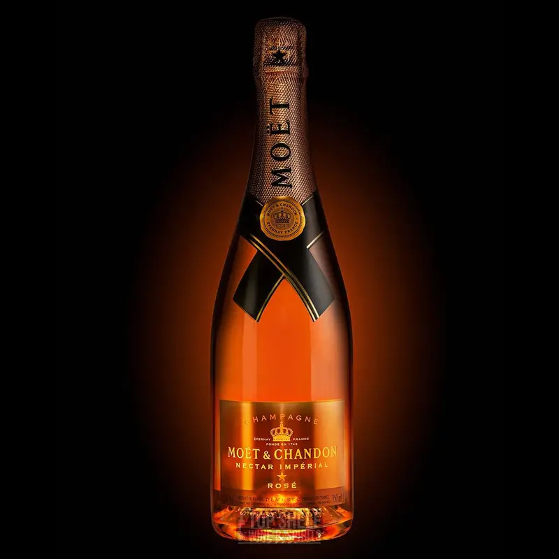 NV Moet & Chandon Limited Edition 'Luminous' Nectar Imperial Rose, Champagne, France (750ml)