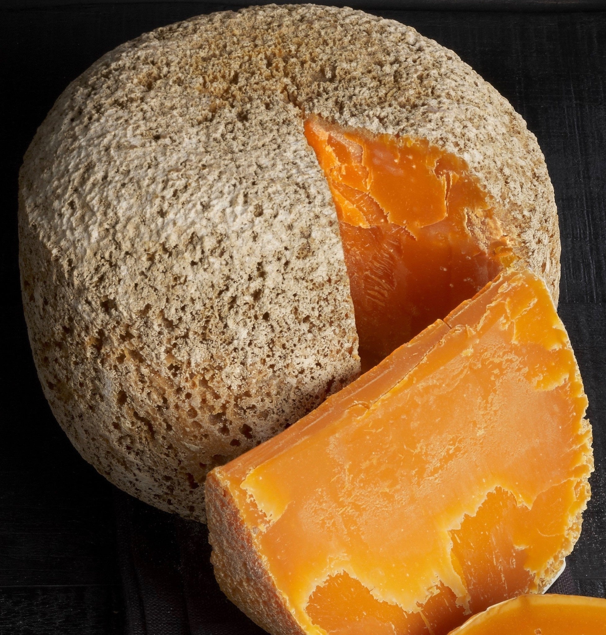 Isigny St. Mere 12 months aged Mimolette, Cow's Milk, Normandy, France -0.5lbs