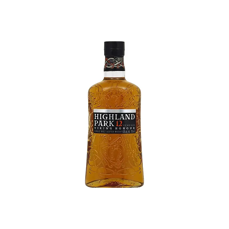 Highland Park 12 Year Old Single Malt Scotch Whisky, Orkney, Scotland (750ml)