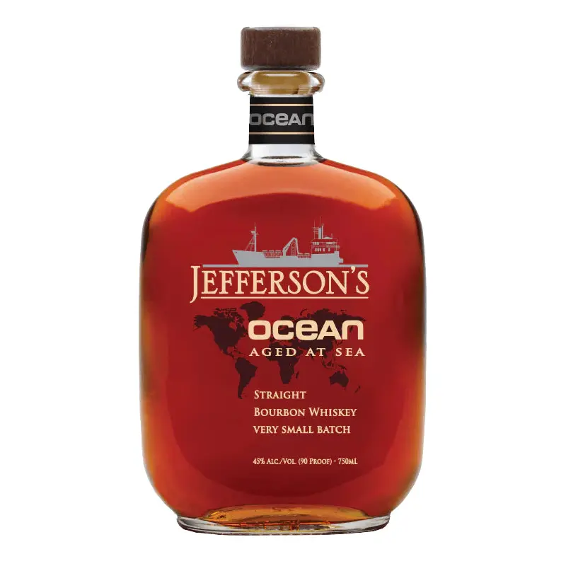 Jefferson's 'Ocean' Aged at Sea 'Voyage 28' Very Small Batch Straight Bourbon Whiskey Kentucky, USA
