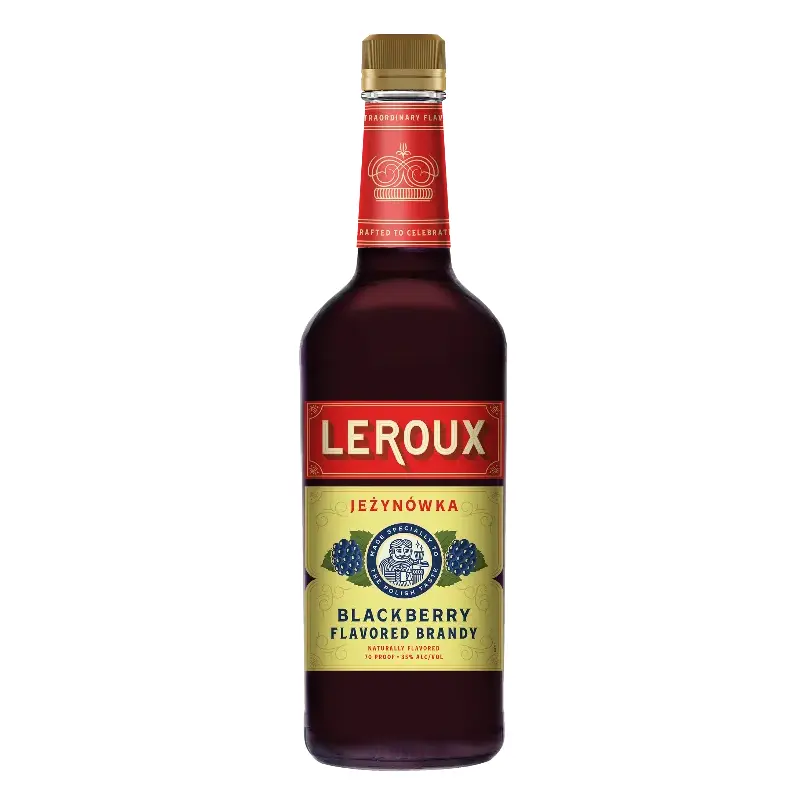Leroux & Co. Polish-Style Jezynowka Blackberry Flavored Brandy, Pennsylvania, USA (750ml)