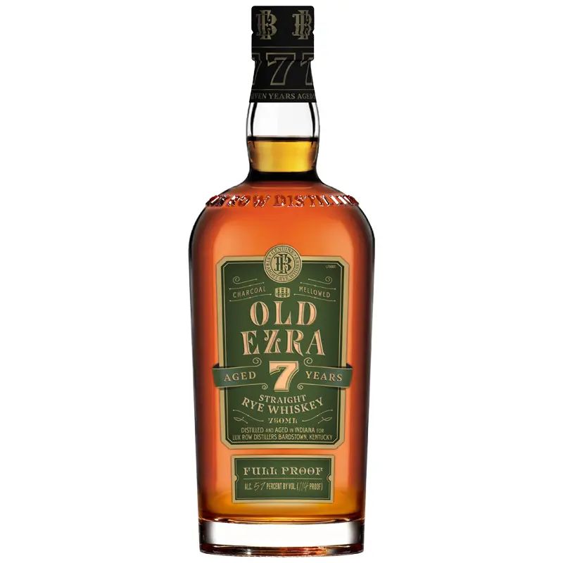 Old Ezra Brooks 7 Years Old Full Proof Kentucky Straight Rye Whiskey, USA (750ml)