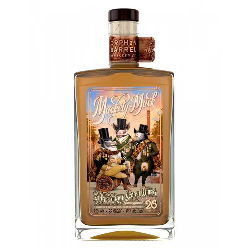 Orphan Barrel Muckety Muck 26 Year Old Single Grain Scotch Whisky, Lowlands, Scotland (750ml)