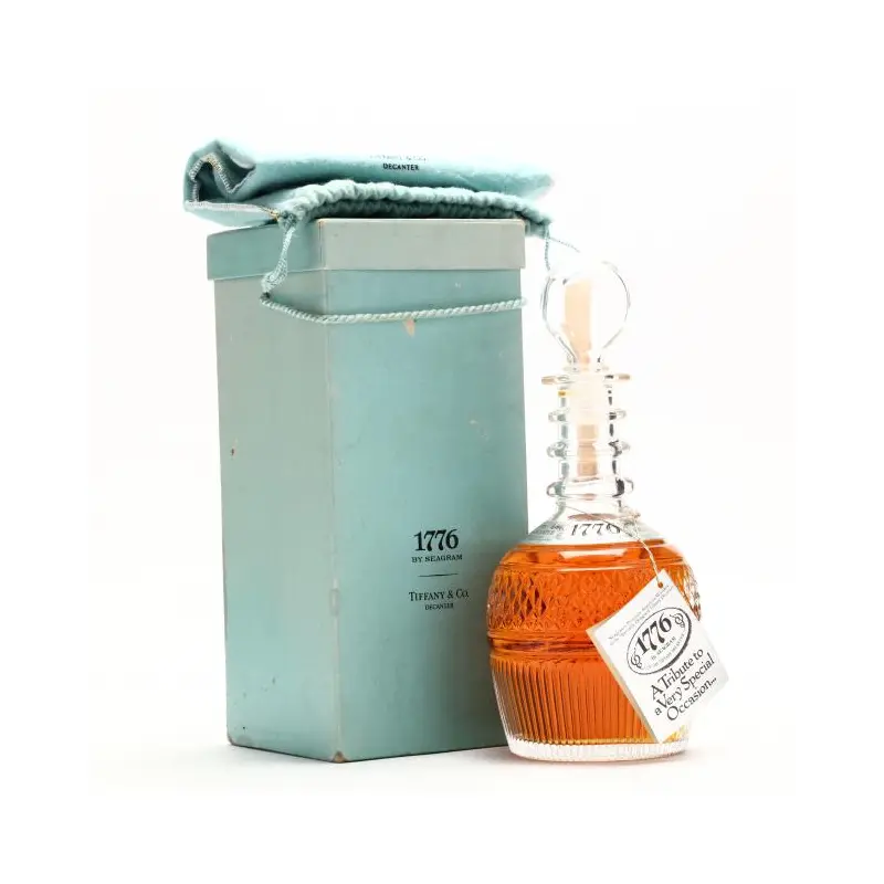 Seagram's 1776 Premium American Whiskey with Tiffany Decanter (750ml)
