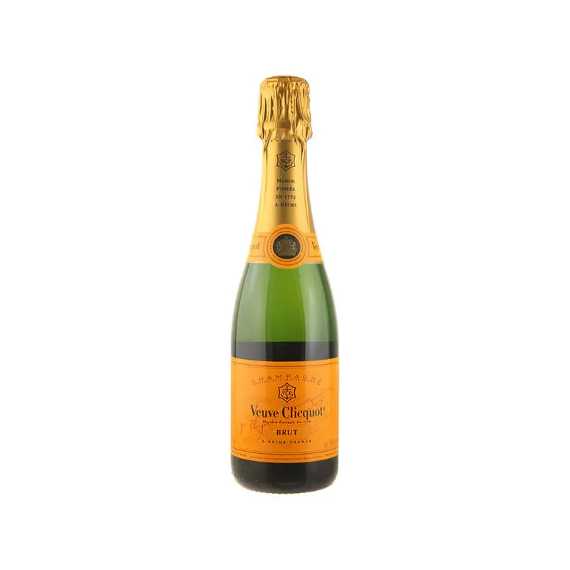 Veuve Clicquot Brut Yellow Label, Champagne, France (375ml HALF BOTTLE)
