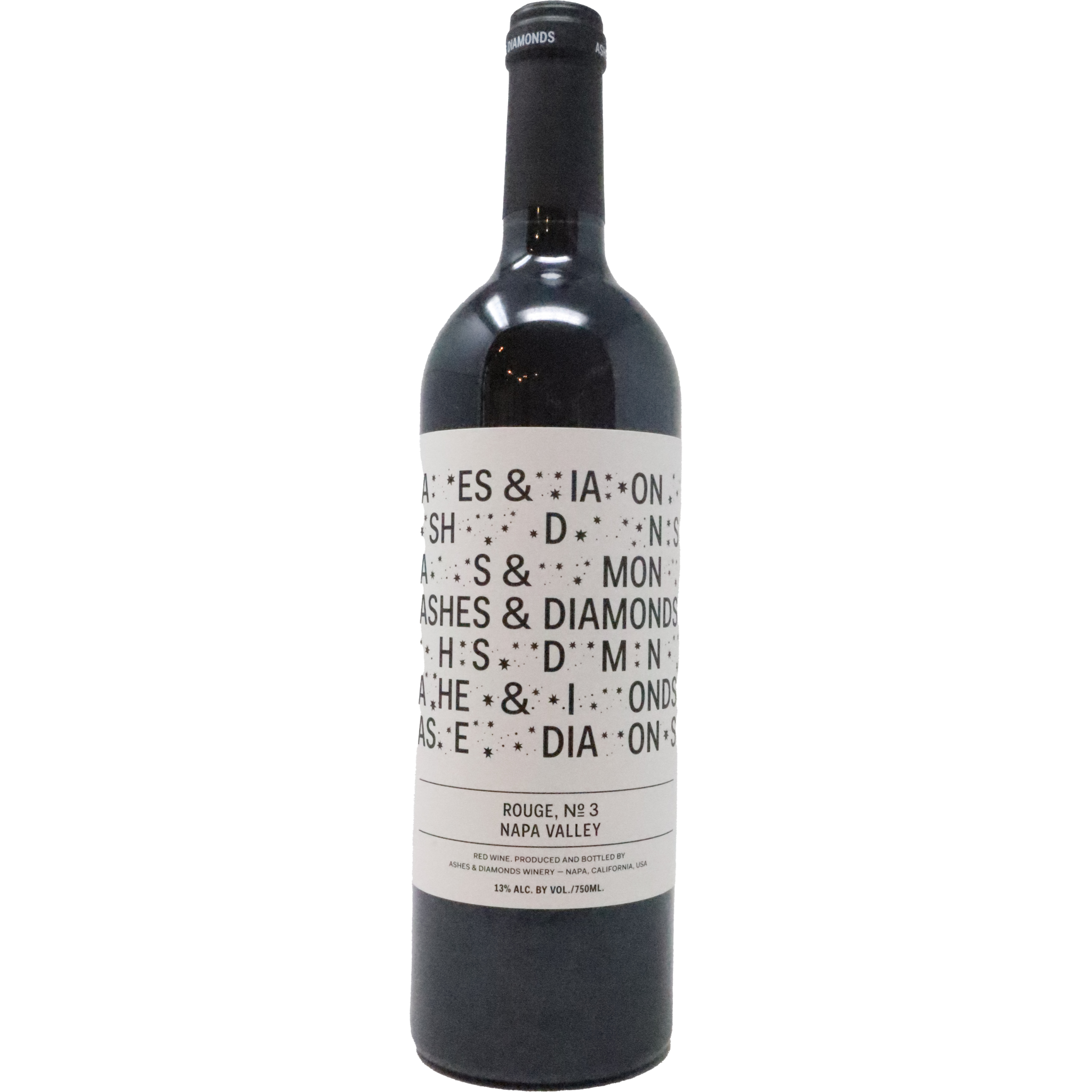 NV Ashes & Diamonds Red "No 3", Napa Valley, California, USA