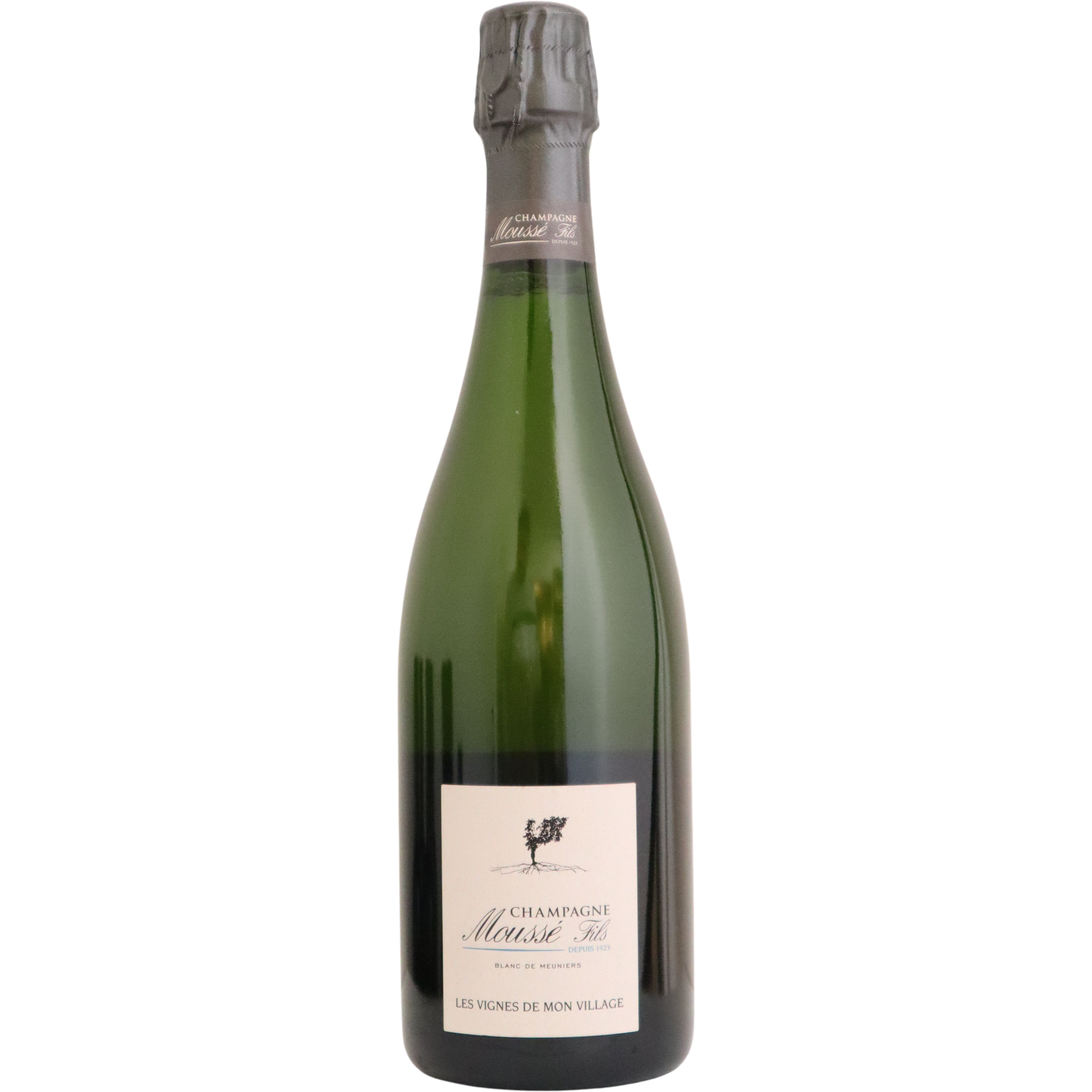 NV Mouss Fils "Les Vignes de Mon Village" Brut Nature, Valle de la Marne, Champagne, France