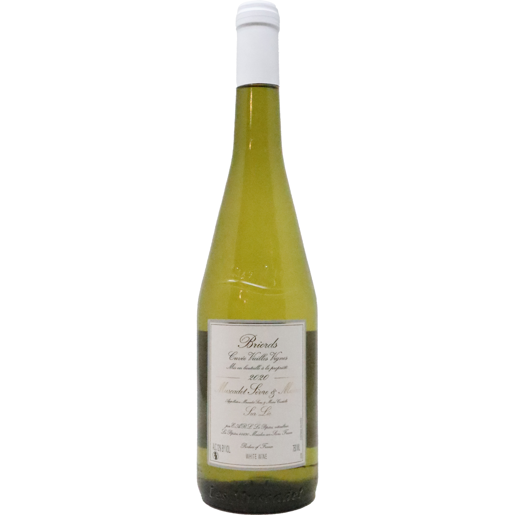 2020 Domaine de la Pepiere, Muscadet Svre et Maine sur Lie "Clos de Briords", Loire Valley, France