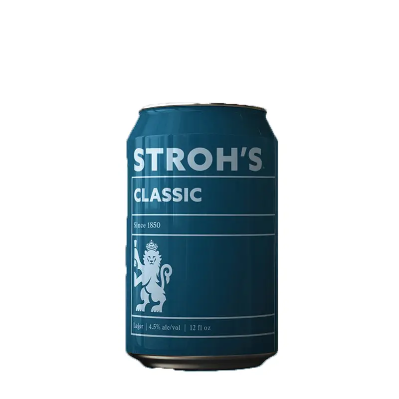 (30pk cans)-Stroh's Classic Lager Beer, USA (12oz)