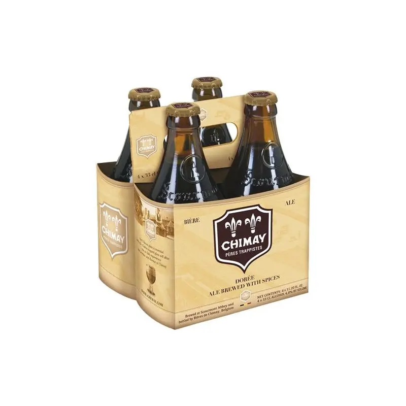 24pk-Chimay "Gold" Doree Ale Beer, Belgium (330ml)