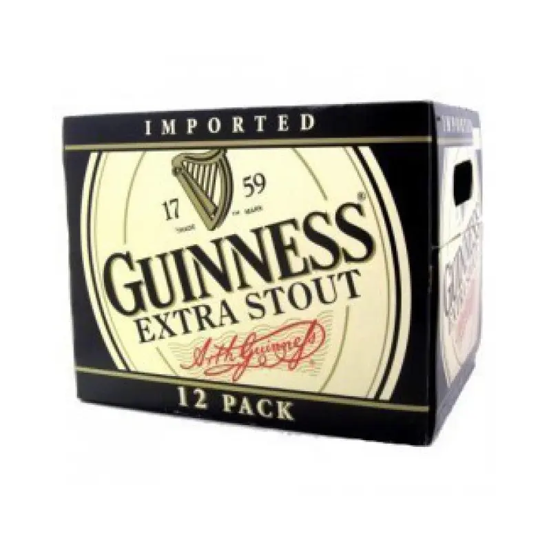 24pk-Guinness Extra Stout Beer, Ireland (330ml)