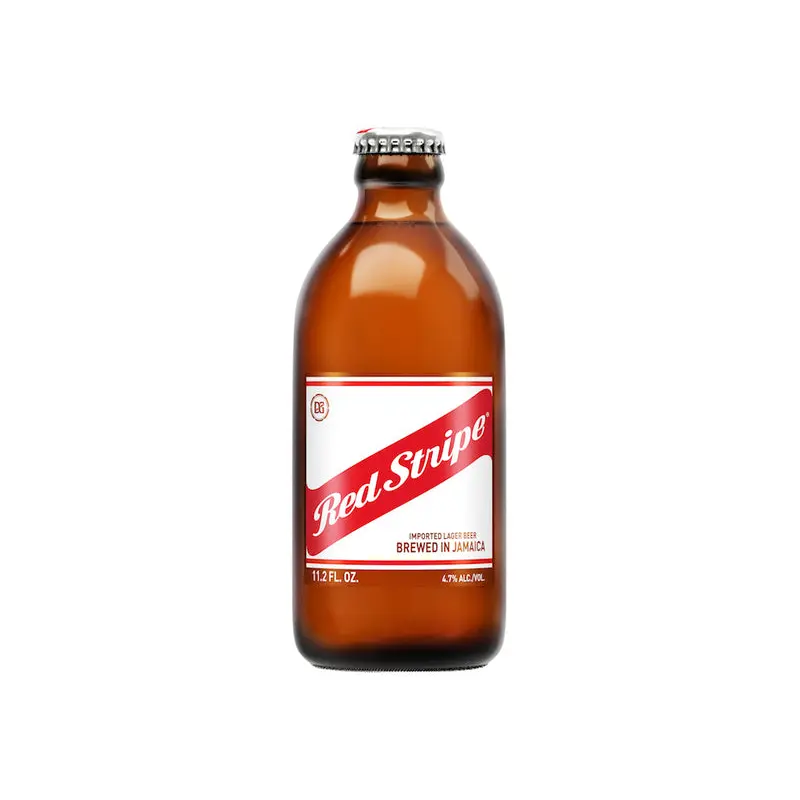 24pk-Red Stripe Lager Beer, Jamaica (12oz)