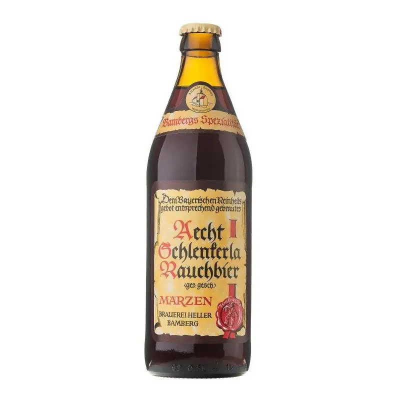 Aecht Schlenkerla Rauchbier "Smokebeer" Marzen Beer, Bamberg, Germany (500 ml)