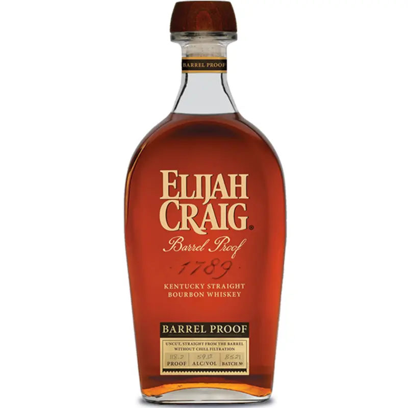 Elijah Craig 12 Year Old Barrel Proof Batch B521, Kentucky, USA (750ml)