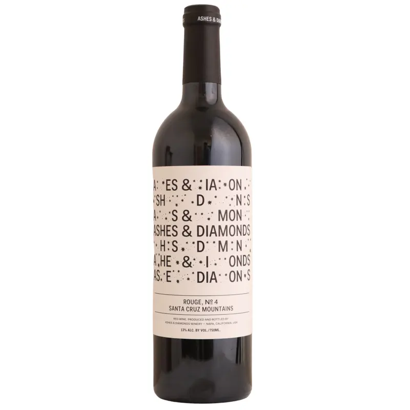 NV Ashes & Diamonds Red "No. 4", Santa Cruz Mountains, California, USA
