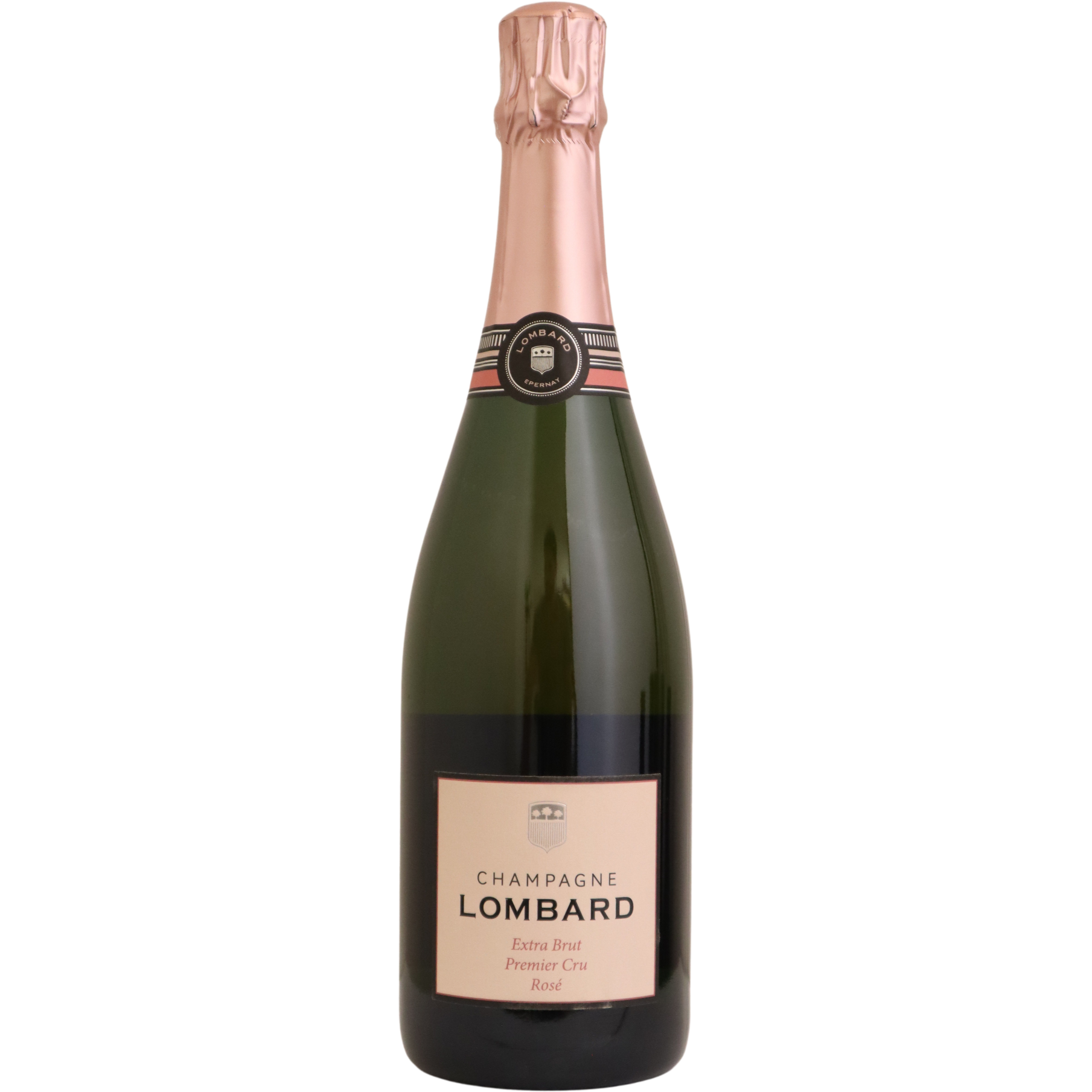 NV Champagne Lombard Extra Brut Ros, Champagne, France