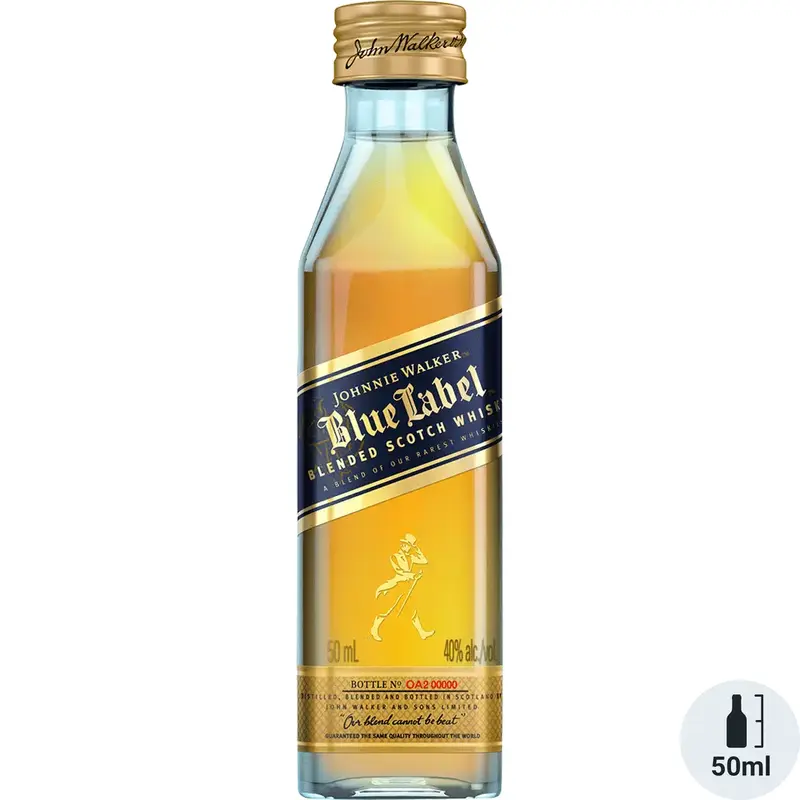 Johnnie Walker Blue Label Blended Scotch Whisky, Scotland (50ml)