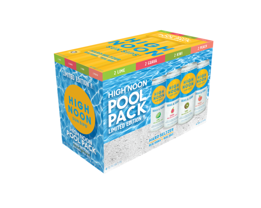 (24pk cans) High Noon Pool Variety Pack, USA (12oz)