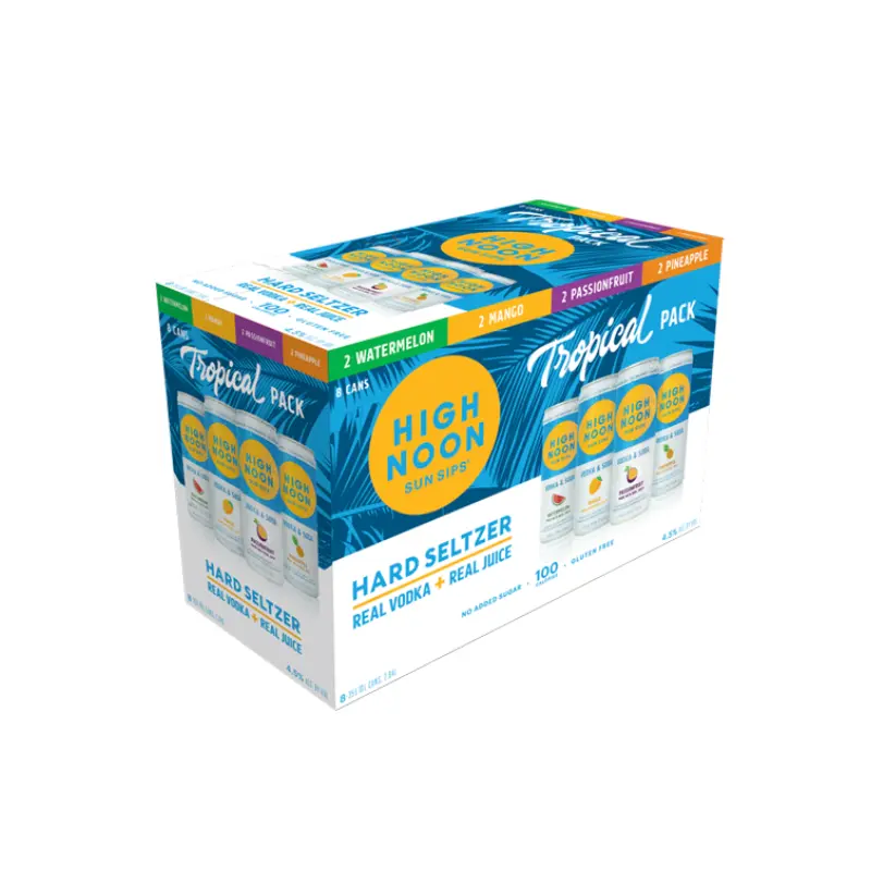(24pk cans) High Noon Tropical Variety Pack, USA (12oz)