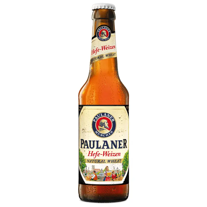 24pk-Paulaner Hefe-Weizen Natural Wheat Beer, Germany (330ml)