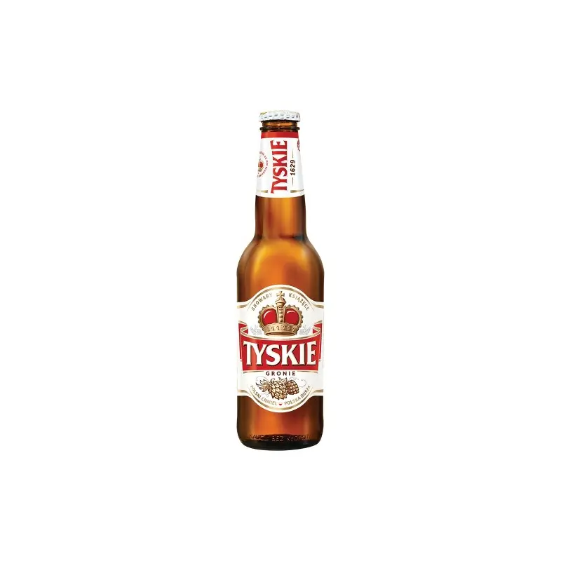 24pk-Tyskie Gronie Pale Lager Beer, Poland (330ml)