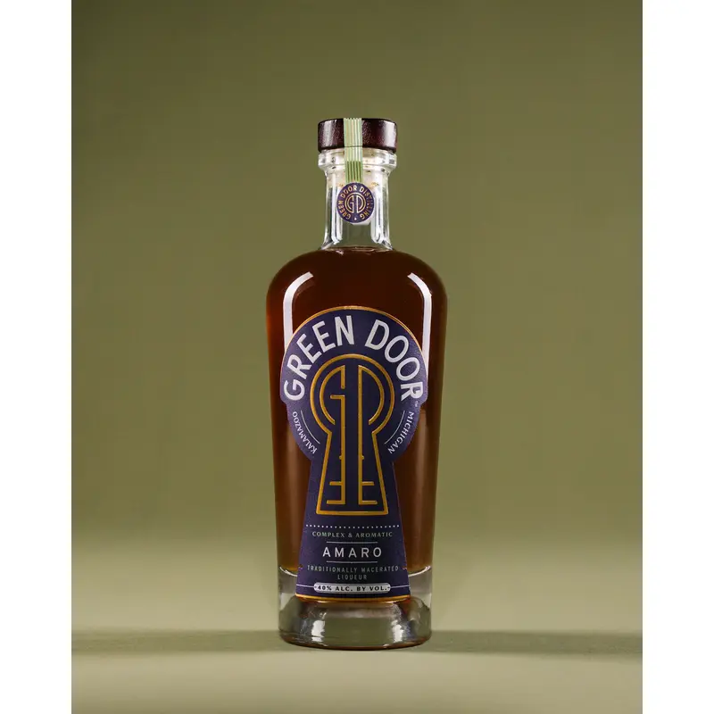 Green Door Amaro, Kalamazoo, Michigan (750ml)