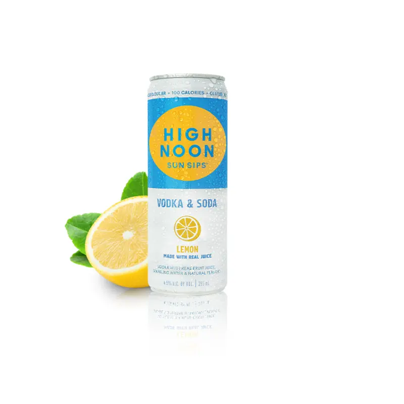 High Noon Lemon, USA (4pk Cans 355ml)