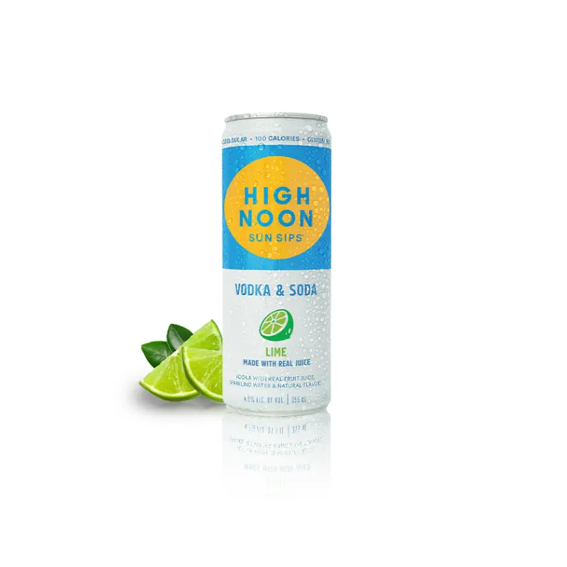 High Noon Lime, USA (4pk Cans 355ml)