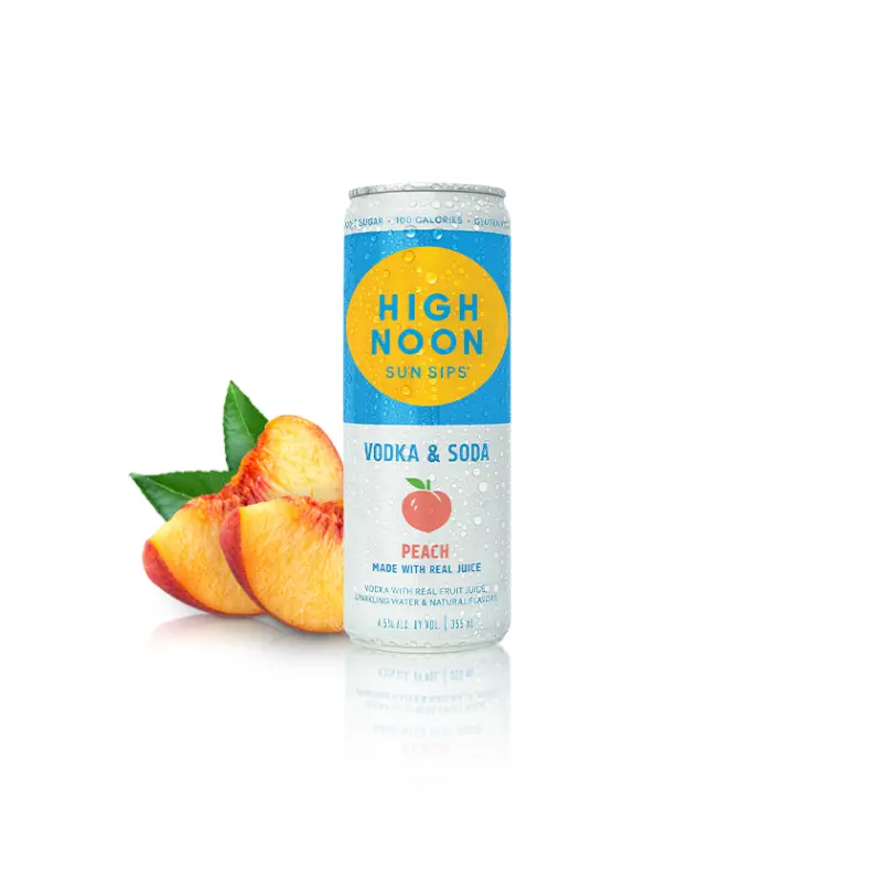 High Noon Peach, USA (4pk Cans 355ml)