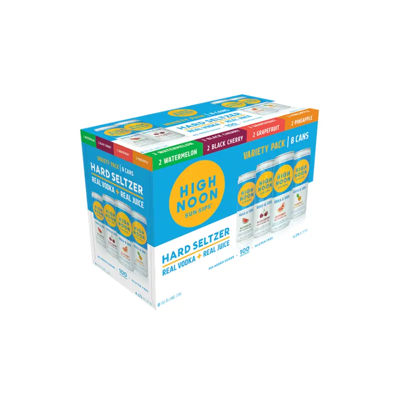 High Noon Variety Pack, USA (8pk Cans 355ml)
