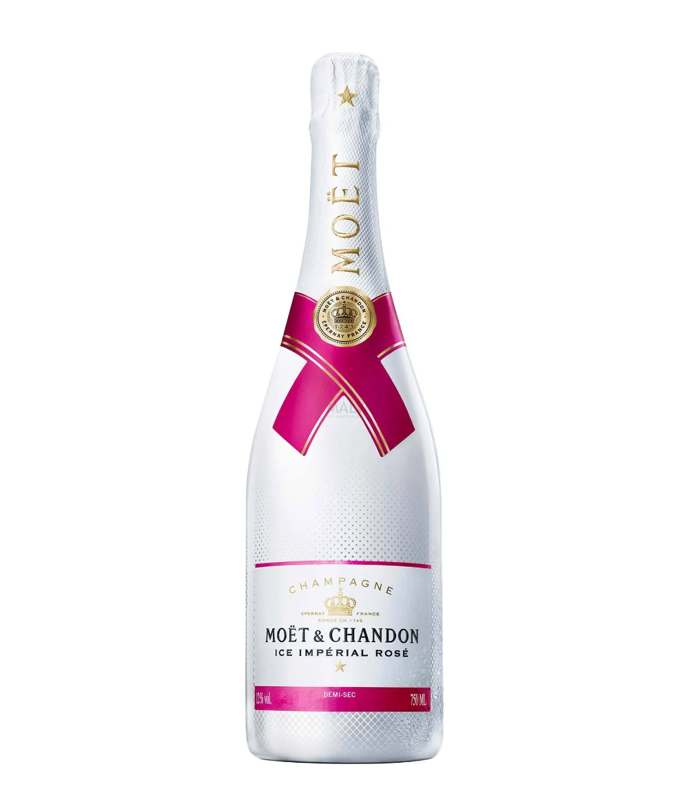 NV Moet & Chandon Ice Imperial Rose, Champagne, France (750ml)