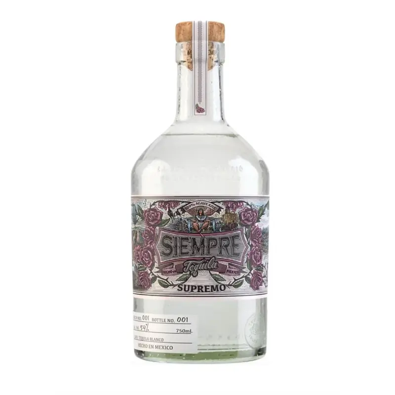 Siempre 'Supremo' Tequila Blanco, Mexico (750ml)